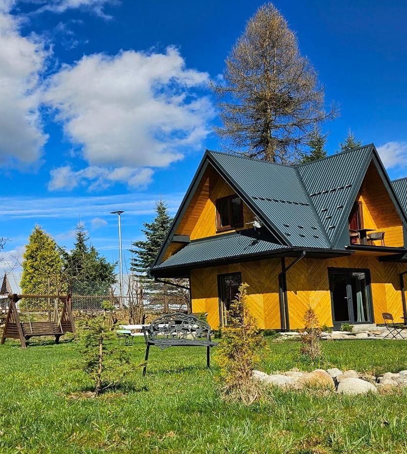 Eco Domek Z Duzym Ogrodem I Widokiem Мужасихле Экстерьер фото